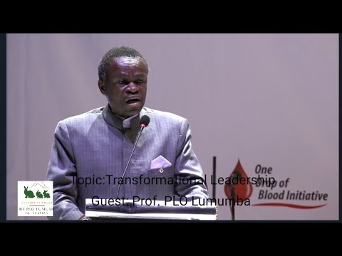 Prof. PLO Lumumba lecture on Transformational Leadership : Uganda