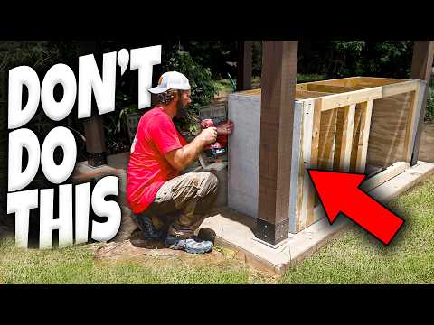 I Solved The Biggest Problem With Outdoor Kitchens