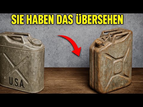 USA kopierten den deutschen Jerrycan – doch ein fehlendes Detail änderte alles