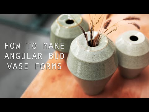 Making Handmade Vases — THE ENTIRE POTTERY PROCESS
