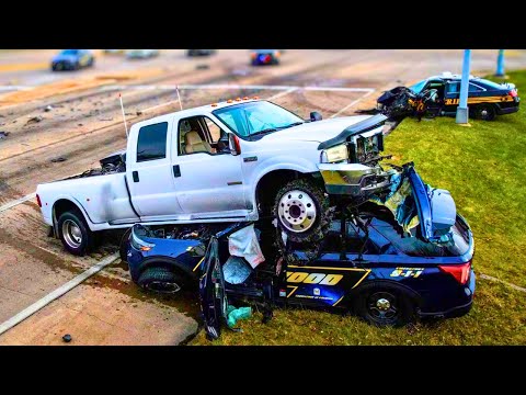 (TRAGIC) When High-speed Police Chases End In DISASTER | Police Chase Compilation #38