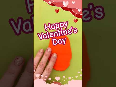 Playdough Videos - Valentineās Day Craft #Playdoh #ValentinesDay #Crafts
