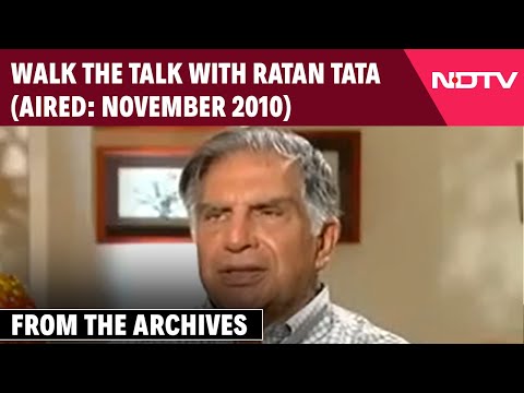 Ratan Tata Dies | Walk The Talk With Ratan Tata (Aired: November 2010)