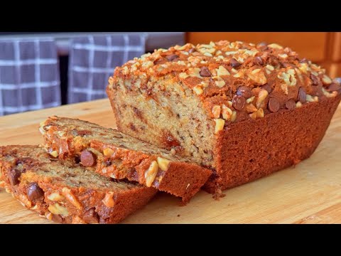 Perfect Moist Banana Loaf | Easy, Soft and Comforting