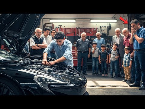 "NO VA A FUNCIONAR POR 60 AÑOS" CUANDO UN JOVEN MECÁNICO REPARA UN MCLAREN DESCOMPUESTO EN UN...