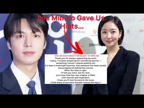 OMG‼️LEE MIN HO ATTENDED KIM GO EUN’S MOVIE PREMIERE SECRETLY! 🤫