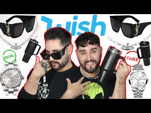 Buying Fake Designer Products On WISH - YSl, Stanley, Rolex, Vivienne Westwood 💜🖤 The Welsh Twins