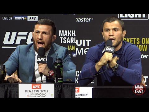 Merab Dvalishvili vs. Umar Nurmagomedov December Press Conference Highlights UFC 311