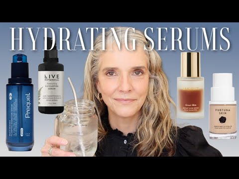My Top Hydrating Serums for Glowing Skin 💧💧 + Merit Giveaway