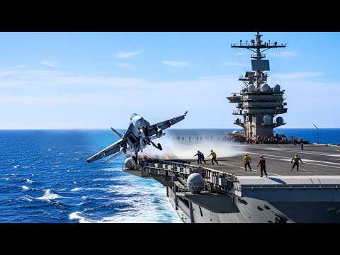 Что происходит, когда пилот совершает неудачную посадку на американский авианосец?