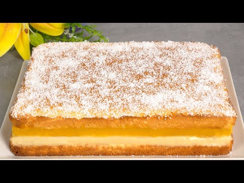 Kuchen in 15 Minute! Mein Ehefrau bittet 3 Mal pro Woche, dieses Kuchen zu kochen! Lecker Kuchen