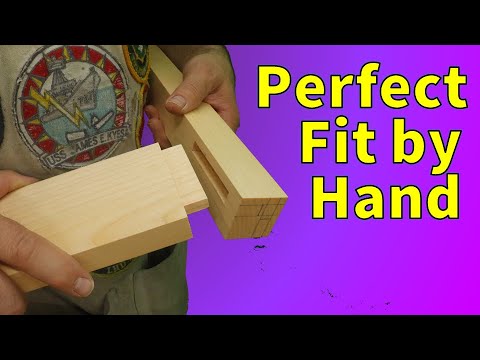 Mortise And Tenon Joint By Hand - Table Apron (2020)