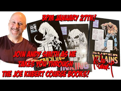 Joe Kubert Correspondence Course books review!