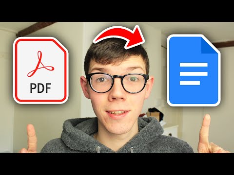 How To Convert PDF To Google Docs - Full Guide