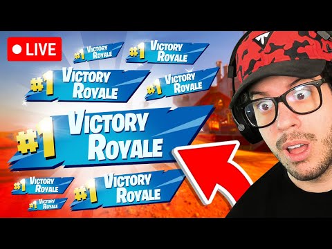 🏆 TRYING TO WIN EVERY GAME in FORTNITE! 👑