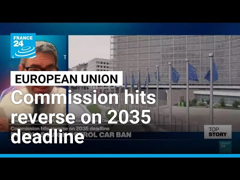 European Union rolls back petrol car ban • FRANCE 24 English