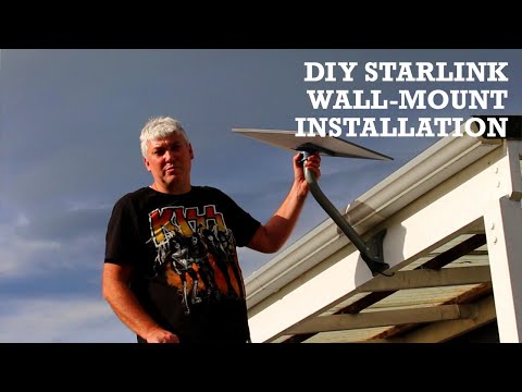 DIY Starlink Generation 3 Wall Mount Installation and Review