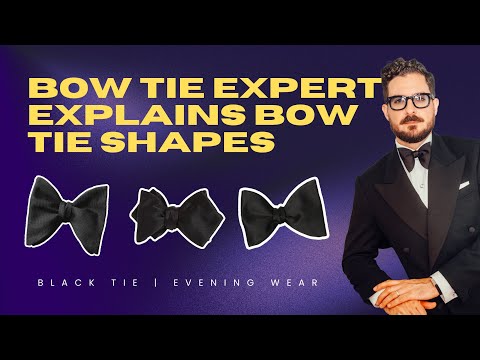 Most Extensive Bow Tie Range In The World | All la Bowtique Bow Tie Shapes Explained In One Video