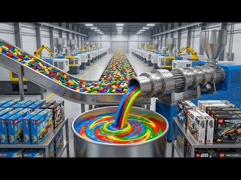 How LEGO Bricks Are REALLY Made 🧱 Full Factory Process