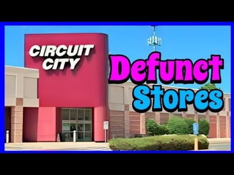Electronic Stores No Longer Around!