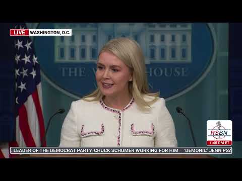 WATCH: White House Press Secretary Karoline Leavitt Holds a Press Briefing - 10/23/25