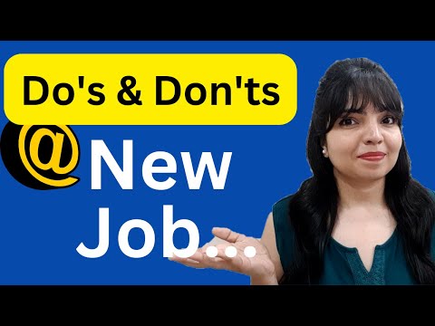 HR Explains- The Way to make an "Ever Lasting" Impression at a new job💼🌟