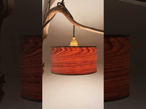 DIY translucent oak lamp 💡❤️ full video out now ▶️