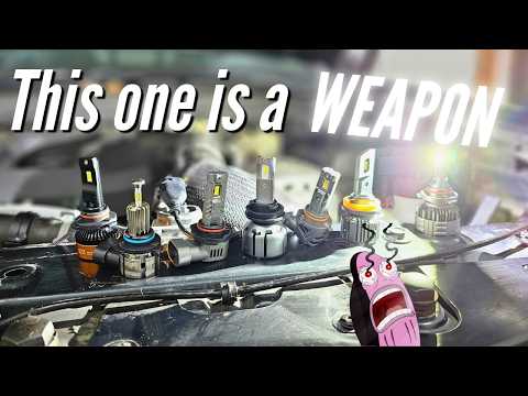 PROOF That LED Headlights Are NOT Created Equal | Auxbeam, Hikari, Sealight, Wagner