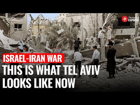 Israel-Iran War: This Is What Tel Aviv Looks Like After Being Battered With Iranian Strikes