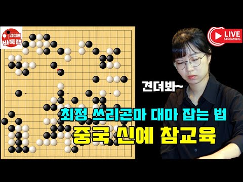 8.21 최정 쓰리곤마 대마 잡는법~ 중국 신예 참교육 우승 3억원 2025 삼성화재배 3회전 최정 vs 웨자옌 #김성룡바둑랩 #바둑