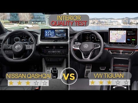 Nissan Qashqai Vs VW Tiguan (2025) | The ultimate Quality, Practicality and luggage test!