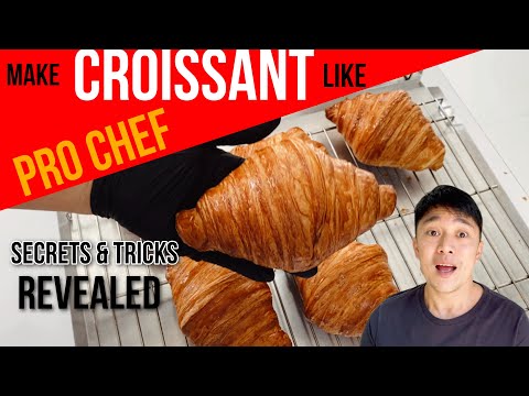 How to make croissant like a Pro Chef? (Secrets & Tricks REVEALED)