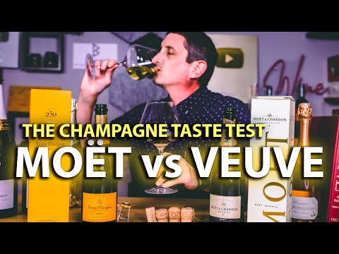 Champagne Tasting: Veuve Clicquot vs. Moët & Chandon — Which is Better?