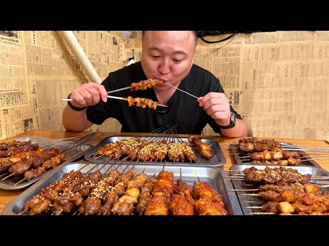 🔥【深夜烧烤】烧烤界卷王来了！深夜疯狂下单，阿强毛豆给老板上一课！