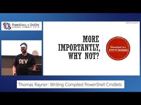Writing Compiled PowerShell Cmdlets by Thomas Rayner