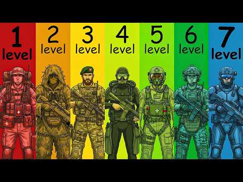 7 Levels Of US Military Special Forces