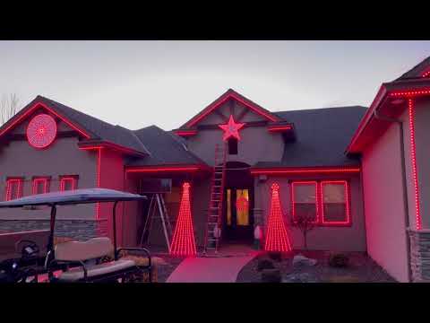 xLights behind the scenes controller wiring and hooking up to props