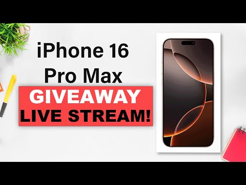 Matt Talks Tech GIVEAWAY LIVE STREAM iPhone 16 Pro Max