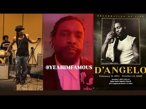 Questlove speaks on D'Angelo Funeral , his death, his last convo, health & more #DAngelo
