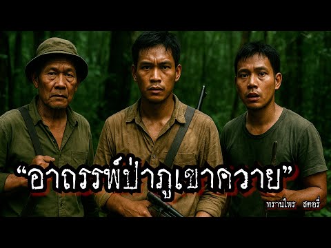 3นายพรานกับอาถรรพ์ป่าภูเขาควายประเทศลาว