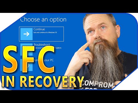 Windows Won't Boot!? Try System File Checker From Recovery!!