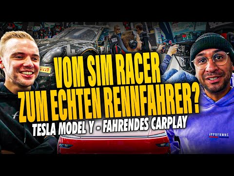 JP Performance - Vom Sim Racer zum echten Rennfahrer? Tesla Model Y - fahrendes Carplay?