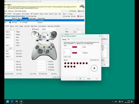RDR1 on PC - how to test GPDSCK and x360ce