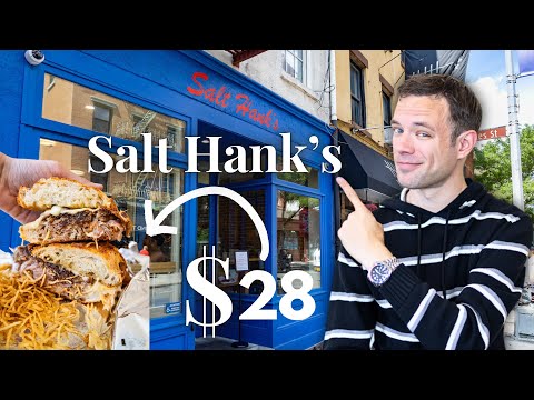 Eating at Salt Hank’s. The Most Hyped Up Sandwich in NYC. Is It Worth $28?