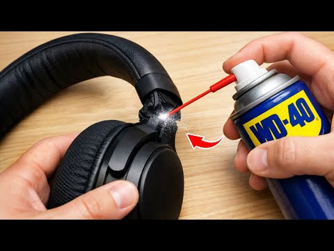Plastic Welding Secret! Easy Way To Repair Broken Headphones Like New!