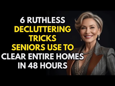 6 Ruthless Decluttering Tricks Seniors Use to Clear Entire Homes in 48 Hours