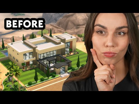 I renovated this EA mansion (The Sims 4)