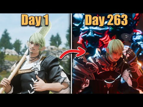 It Took 263 DAYS To Solo FF14 A Realm Reborn