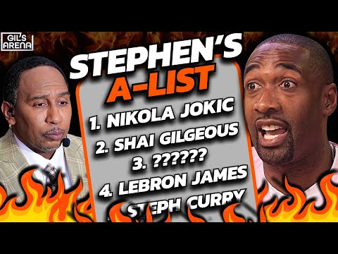 Stephen A's Top 5 Hoopers Sparks An ALL TIME CRASHOUT!!
