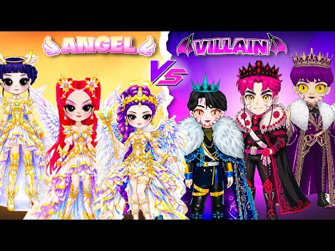 K-Pop Demon Hunters: Huntrix & Saja Boys: Angel or Villain? | DIY Fashion Paper Dolls